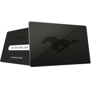 Polnilna kartica za Ford Blue Oval Charge Network (BOCN)